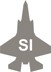 Bild von SI a F-35 Lightning II Jet adesivo per auto